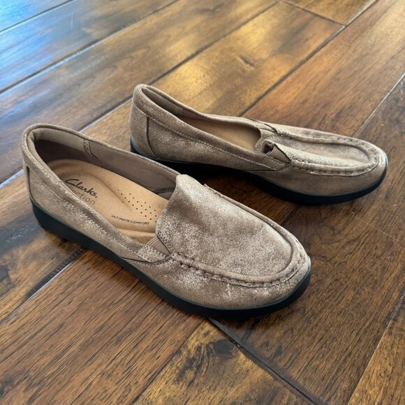 Clarks Collection Ultimate Comfort Slip-On Loafers Women’s 9.5 - Picture 4 of 8